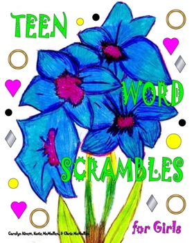 Paperback Teen Word Scrambles for Girls Book