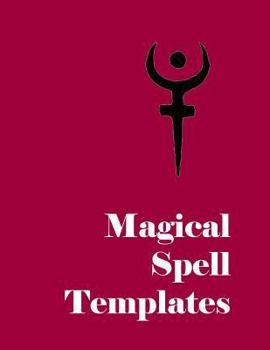 Paperback Magical Spell Templates Book