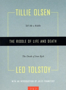Paperback The Riddle of Life and Death: Tell Me a Riddle and the Death of Ivan Ilych Book