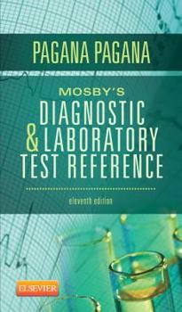 Paperback Mosby's Diagnostic and Laboratory Test Reference Book