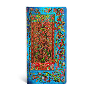 Misc. Delphine Slim Lined Hardcover Journal, 176pg, 85gsm by Paperblanks (Florentine Cascade) Book