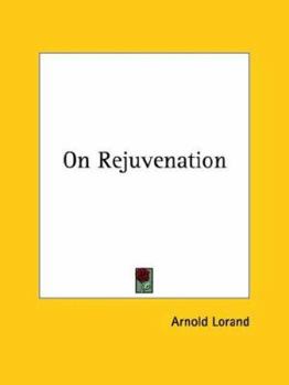 Paperback On Rejuvenation Book