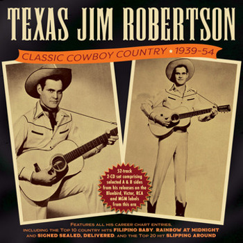 Music - CD Texas Jim Robertson   Classic Cowboy Cou Book