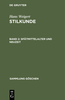 Hardcover Spätmittelalter Und Neuzeit [German] Book