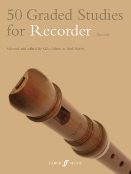 Paperback 50 Graded Recorder Studies Book