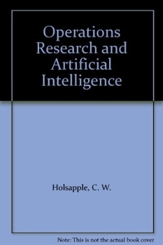 Paperback Operations Research and Artificial Intelligence Book