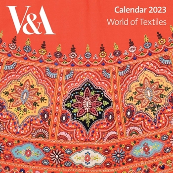 Calendar V&a: World of Textiles Mini Wall Calendar 2023 (Art Calendar) Book