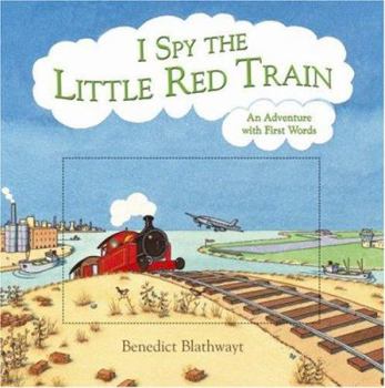 Board book I Spy the Little Red Train Book