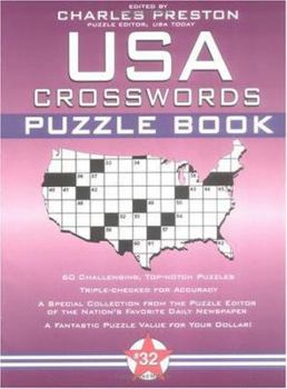 Paperback USA Crosswords Puzzle Book 32 Book