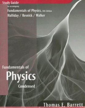 Paperback Fundamentals of Physics, Student Study Guide Book