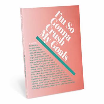 Paperback Knock Knock I'm So Gonna Crush My Goals Inner-Truth Journal (Ombre Version) Book
