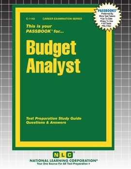 Paperback Budget Analyst Book