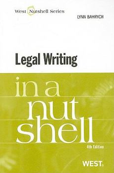 Paperback Legal Writing in a Nutshell Book