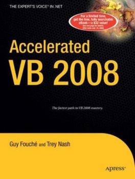 Paperback Accelerated VB 2008 Book