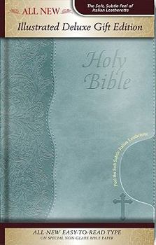 Hardcover Illustrated Deluxe Gift Bible-KJV Book