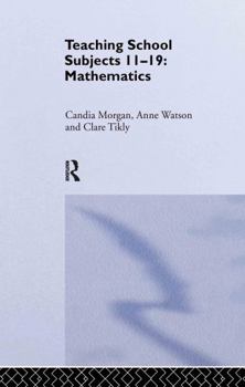 Hardcover Mathematics: Teaching School Subjects 11-19 Book