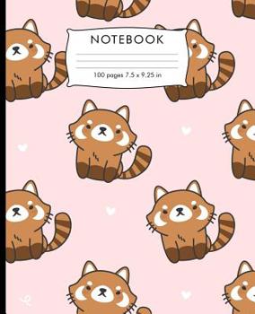 Paperback Notebook: Ice cream pattern Hand Writing Paper. 100 pages handwriting book 7.5 x 9.25 inches for practice writing. Book