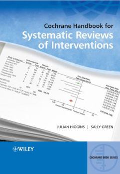 Hardcover Cochrane Handbook for Systematic Reviews of Interventions Book