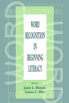 Paperback Word Recognition in Beginning Literacy Book