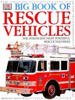 Hardcover DK Big Book of Rescue Vehicles Book