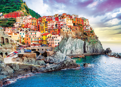 Misc. Cinque - Terre Manarola, Italy Book