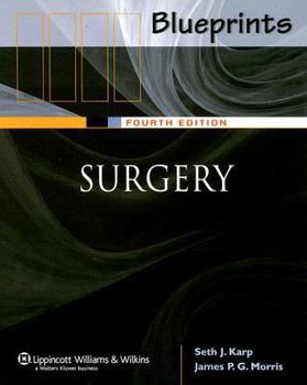 Paperback Blueprints Surgery Book