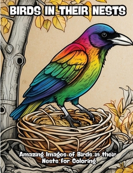 Birds in their Nests: Amazing Images of Birds in their Nests for Coloring