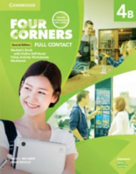 Paperback Four Corners Level 4b Super Value Pack (Full Contact with Self-Study and Online Workbook) Book