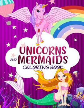 Paperback Mermaid Unicorn Colouring Book