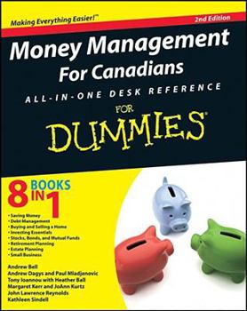 Paperback Money Management for Canadians All-In-One Desk Reference for Dummies Book