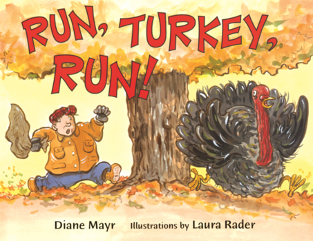 Library Binding Run, Turkey, Run! Book