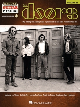 Paperback The Doors: Deluxe Guitar Play-Along Volume 25 - 15 Songs with Backing Tracks & Synchronized Tab and Audio Book