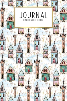 Journal Lined Notebook: Nutrcracker Ballet Christmas Holiday Dancer Gift | Blank Lined Journal | Gratitude Journal | 6" x 9" 100 Pg |Motivational Quotes | Self-Care | Diary | Gift