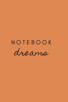 Paperback dreams journal writing ideas notebook planner list of goals making Book