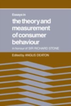Paperback Essays in the Theory and Measurement of Consumer Behaviour: In Honour of Sir Richard Stone Book