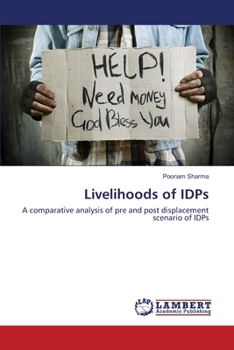 Paperback Livelihoods of IDPs Book