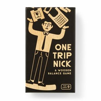 Board Game One Trip Nick Wooden Balance Game Book