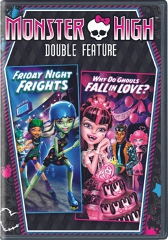 DVD Monster High: Friday Night Frights / Why Do Ghouls Fall In Love? Book