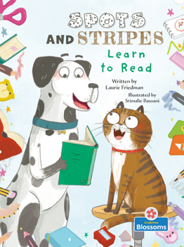Library Binding Spots and Stripes Learn to Read Book