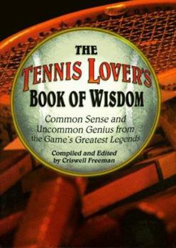 Paperback Tennis Lover's Book of Wisdom Book