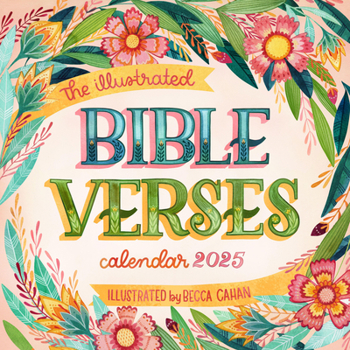 Calendar Illustrated Bible Verses Wall Calendar 2025: Timeless Wise Words of the Bible Book