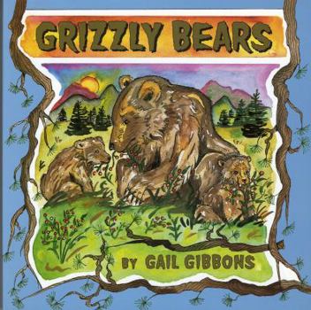 Hardcover Grizzly Bears Book