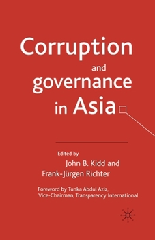 Paperback Corruption and Governance in Asia Book