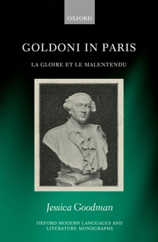 Hardcover Goldoni in Paris: La Gloire Et Le Malentendu Book