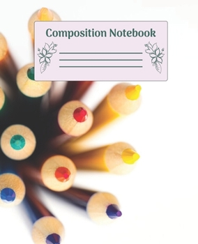 Paperback Composition Notebook: Wide Ruled Notebooks Paper - Composition Notebook (Diary, Journal) 7.5x9.25in 110 Pages Wide Ruled Notebooks Paper Book