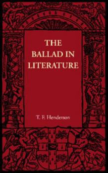 Paperback The Ballad in Literature Book