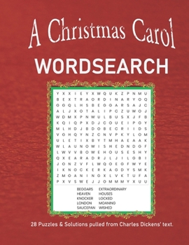 Paperback A Christmas Carol Wordsearch Book
