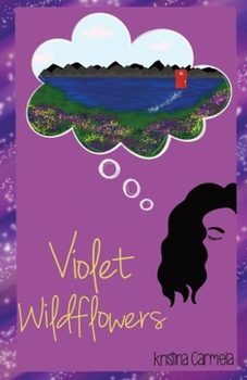 Paperback Violet Wildflowers [Large Print] Book