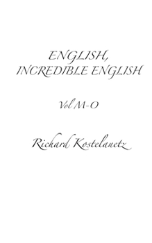 Paperback English, Incredible English Vol M-O Book