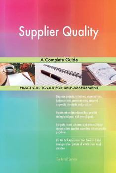 Paperback Supplier Quality: A Complete Guide Book